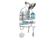over faucet shower caddy
